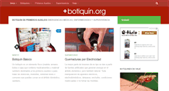 Desktop Screenshot of botiquin.org