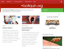 Tablet Screenshot of botiquin.org